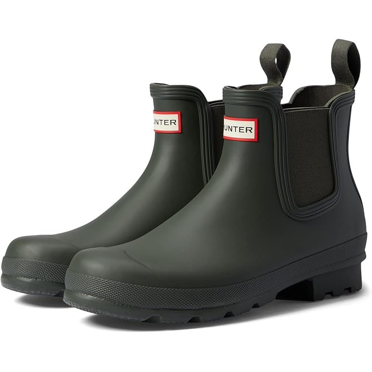 HUNTER メンズ オリジナル リファインド チェルシーブーツ　ブラック メンズ】リファインドチェルシーマット | ハンター(HUNTER) | マルイ